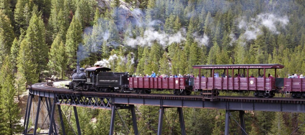 Georgetown Loop Railroad in Colorado