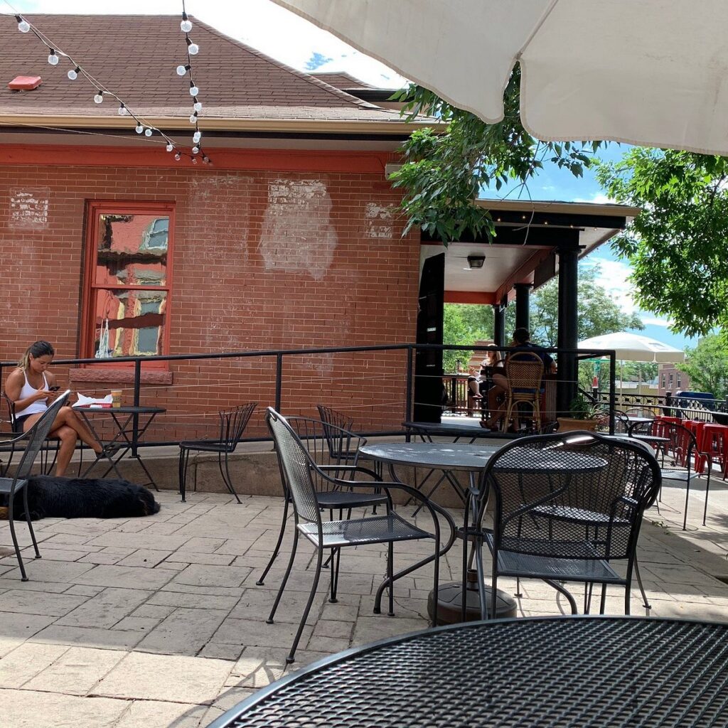 Patio at Highlands Cork and Cafe