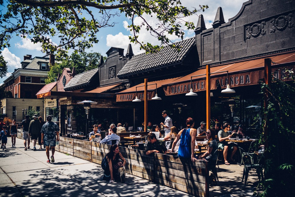 Busy evening at Barcelona Wine Bar in RiNo Denver