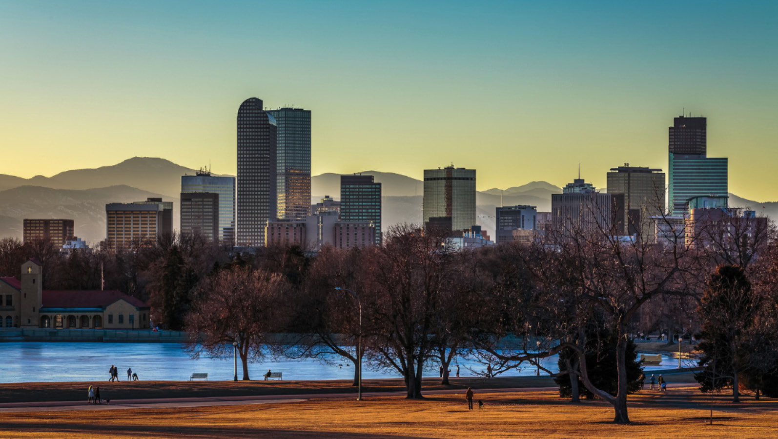 Denver Skyline from City Park