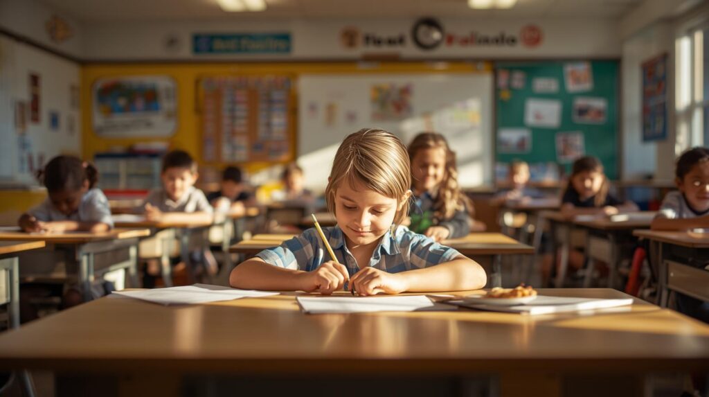 Elementary students in a Castle Pines, CO classroom - Douglas County School District 2026