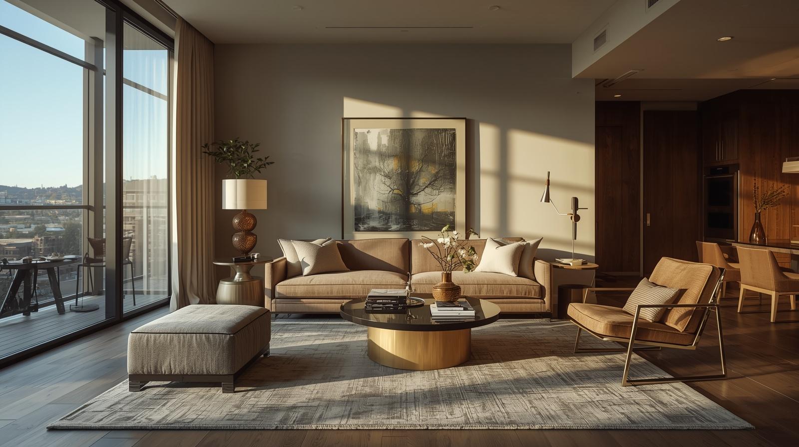 Denver home buyer consultation with calm, low-pressure real estate guidance in a luxury setting
